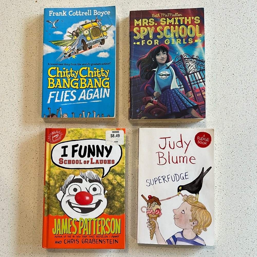Tween Book Bundle SuperFudge Chitty Chitty Bang Bang I Funny Easy Reading